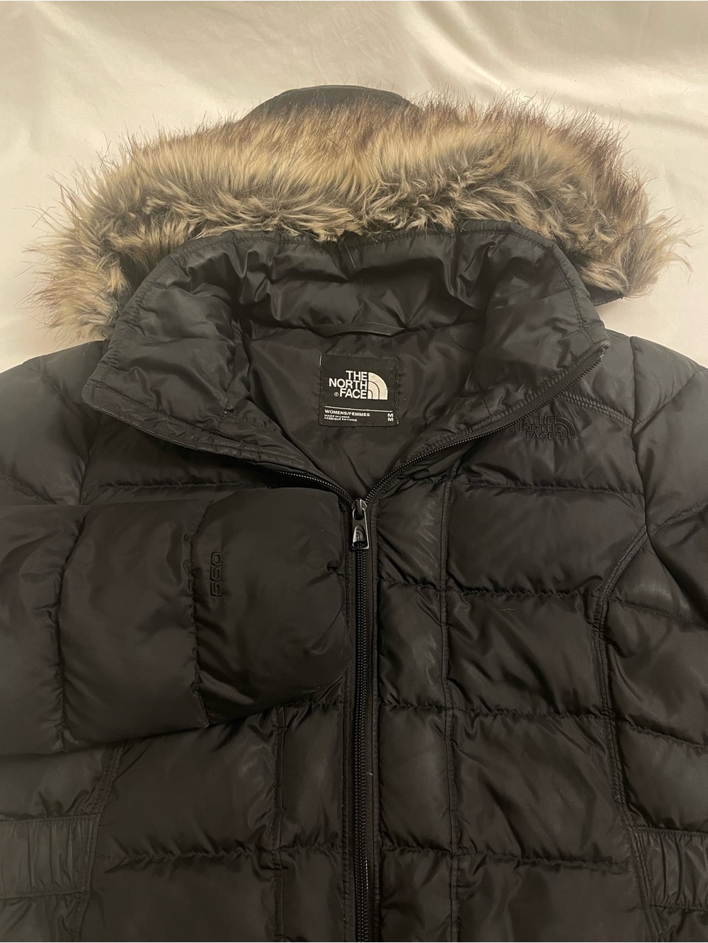 The North Face Black Gotham 550 Goose Down Winter Jacket Puffer Women's Medium